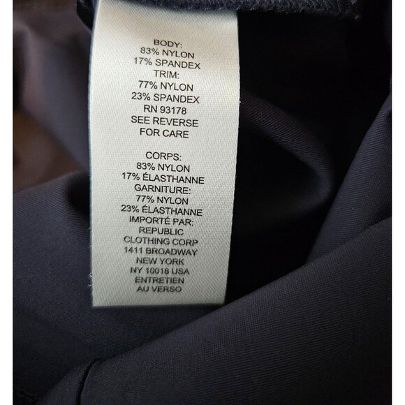 Elie Tahari Womens XS Blue Flat Front High Waist Wide-Leg Pants Careerwear - Picture 10 of 11